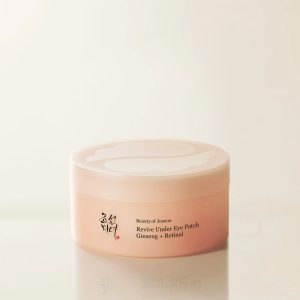 Beauty of Joseon Revive Under Eye Patch 60pcs - Ginseng + Retinal Hydrogel Patches for Dark Circles, Wrinkles & Puffiness